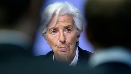 Im Fokus: Christine Lagarde, Präsidentin der Europäischen Zentralbank (EZB).