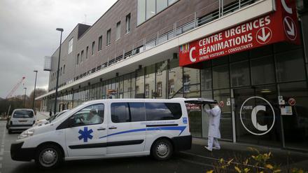 Im Krankenhaus von Rennes wurden die Geschädigten der Medikamentenstudie behandelt. 